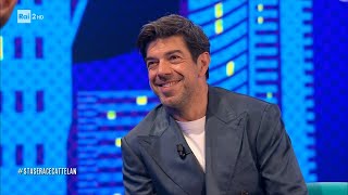 Lintervista a Pierfrancesco Favino  Stasera cè Cattelan su Raidue 09032023 [upl. by Atte]