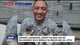 Igorot jiujitsu player wins gold medals in Brazil [upl. by Ytsirk]