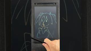 Drawing an electronic memo for Miku Hatsune miku drawing ガッチュー [upl. by Oribella]