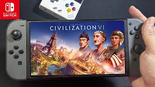 Sid Meiers Civilization VI Nintendo Switch Gameplay [upl. by Ikilisav274]