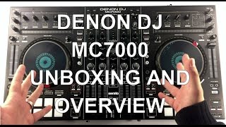 Denon DJ MC7000  Unboxing and Overview [upl. by Acinot724]