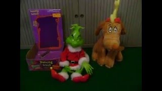 HOW THE GRINCH STOLE CHRISTMASGEMMYDANCING SANTA GRINCHPLUSH DOG MAX [upl. by Bram]