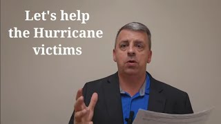 Lets help the Hurricane victims [upl. by Essirehc]