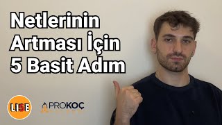 5 Adımı Uygula Netlerin KALICI ARTSIN  yks2024 [upl. by Koenraad]