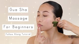 Gua Sha For Beginners  Follow Along Tutorial [upl. by Brenn]