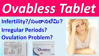 Ovabless Tablet in Telugu  Uses Working Side effects Precautions Composition Cost MRP etc [upl. by Lathrop69]