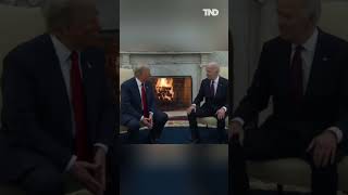 Biden Trump meet at White House for traditional power transfer ceremony [upl. by Lareine54]