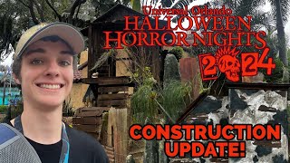 HUGE Halloween Horror Nights Construction Update 84  HHN33 Orlando 2024 [upl. by Allenad986]