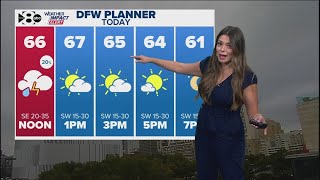 DFW Weather  High temperatures to drop Wednesday in 14 day forecast [upl. by Silver]