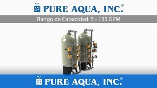 Sistemas Desionizador Industriales  Hecho en EEUU  PURE AQUA INC [upl. by Braca]