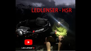 Review Linterna FRONTAL H5R LedLenser [upl. by Nilyam]