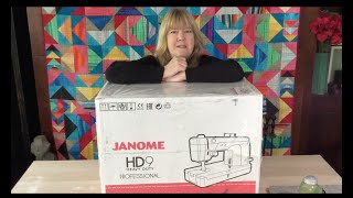 April2020Masks and Janome HD9 [upl. by Forbes549]