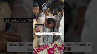 Baba siddiqis son crying😥🥺trending shortsfeed babasiddiqui viralvideoytshorts [upl. by Kaltman143]