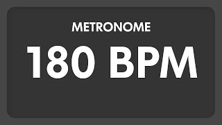 180 BPM  Metronome [upl. by Owain]