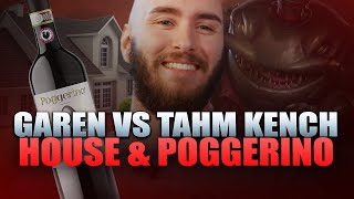 ALDERIATE  GAREN VS TAHM KENCH  PRÉSAISON 11  PREMIERE GAME DANS LA HOUSE amp VIN POGGERINO [upl. by Felipa]