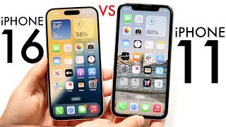 iPhone 16 Vs iPhone 11 Comparison Review [upl. by Ynoyrb505]