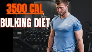 My 3500 Calorie Bulking Diet [upl. by Eudora123]