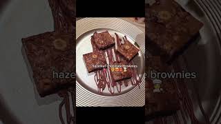 Delicious hazelnut brownies 🌰🍫😍the Cakeysbrowniechocolate hazelnutfudgeshortsviral trending [upl. by Reames]