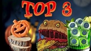 TOP 3 REZEPTE für HALLOWEEN🎃 Halloweenspecial 12 [upl. by Fayette52]