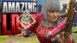 Loba 21 KILLS and 4200 Damage Apex Legends Gameplay Season 19 [upl. by Emersen]