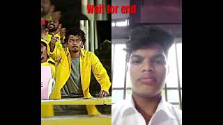 Power of csk Vijay sir trendingshort viralshort comedyshorts [upl. by Annayd]