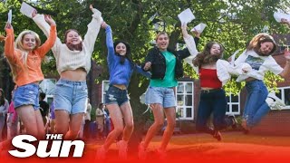 Covid19 UK GCSE results surge to alltime high a THIRD awarded top grades amid lockdown learning [upl. by Haras]