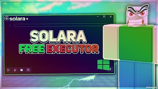 NEW quotSolaraquot Roblox Executor  How to Exploit Roblox for PC  Byfron Bypass amp Keyless [upl. by Farhi513]