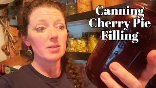 How to Can Cherry Pie Filling  Fresh Homemade Recipe [upl. by Qiratla624]