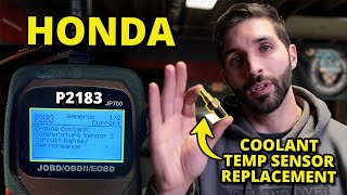 How to Fix Honda Code P2183  Engine Coolant Temperature ECT Sensor Acura 20012011 Civic Accord [upl. by Putnam]