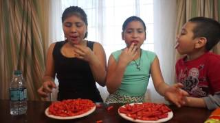 FUNNY HOT CHEETOS amp TAKIS CHALLENGE [upl. by Niu422]