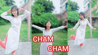 CHAM CHAM  DANCE COVER BY BARSHA SARKAR  BOLLYWOOD DANCE BOLLYWOOD SONG  BARSHA LIFESTYLE [upl. by Melloney]