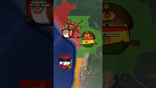 LOS IMPERIOS MÁS GRANDES DE LATINOAMÉRICA countryballs mapa paises guerra curiosidades [upl. by Schiffman366]