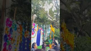 Ganesh nimajjanam in MREC college 2k24 treading minivlog btechlife [upl. by Nafri]