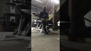 Knees to chest on decline ab bench [upl. by Torre611]