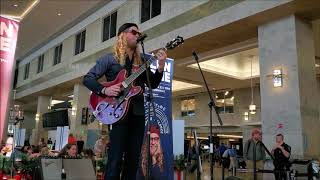 Allen Stone quotWhere is the Lovequot live at Seattle airport [upl. by Dranyer]