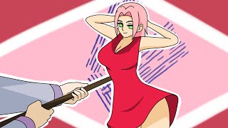 Zero Two Dodging Meme  Naruto Anime zerotwo [upl. by Ereveniug]