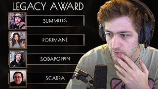 Sodapoppin judges THE STREAMER AWARDS [upl. by Tormoria]