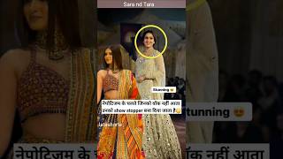 Sara Ali Khan and Tara sutaria walk the ramp but people are trolling them [upl. by Caniff]