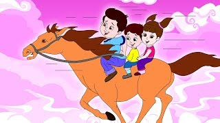 लकड़ी की काठी  Lakdi ki kathi  Popular Hindi Children Songs  Animated Songs by JingleToons [upl. by Anirt]