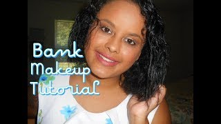 Bank Teller Makeup Tutorial [upl. by Ahsitaf670]