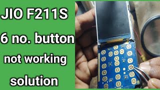 jio f211s 6 no not working solution  jio phone keyboard problem [upl. by Nnylharas]