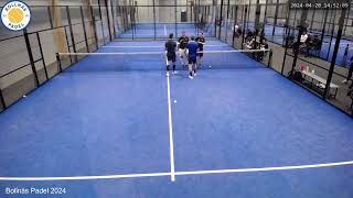 Bollnäs Padel Spring Open 24  Lördag Bana 1 [upl. by Nimref]