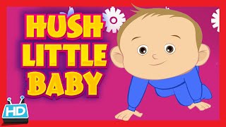 HUSH LITTLE BABY Lullaby Song  LULLABY with LYRICS [upl. by Daron]