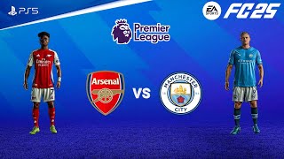 FC 25  Arsenal vs Man City  Premier League 2425 Full Match  PS5™ 4K60 [upl. by Hgiellek]