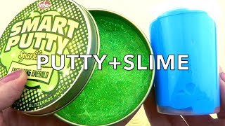 Putty And Slime Mixing Will it Mix [upl. by Nairrod931]