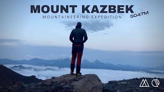 Mount Kazbek Expedition  Georgia MOUNTAINEERING [upl. by Kielty]