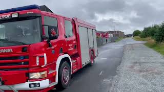 PostNord i flammer Storbrand bryder ud [upl. by Grath]