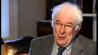 I cant keep writing elegies Seamus Heaney on C4News 1999 [upl. by Samau747]