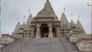 BAPS Shri Swaminarayan Mandir in Robbinsville Celebrates 10th Anniversary with Grand Festivities [upl. by Ames655]