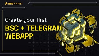 Create your first BSC  Telegram WebApp [upl. by Lambard]